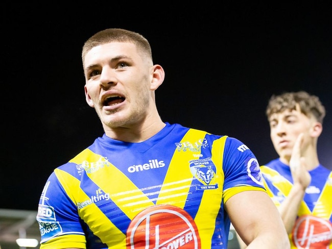 Danny Walker of the Warrington Wolves, was close to getting a deal done with Canberra, but a transfer has fallen through. Picture: Supplied.