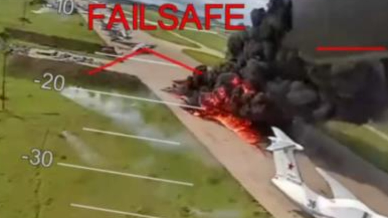 WATCH: Clearest video yet of Ukraine’s shock drone attack