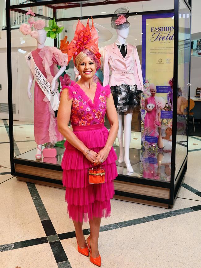 Cairns Amateurs racing carnival is fast approaching, with Cairns Central and Myer teaming up to present an exhibition of past Fashions on the Field winners in the Myer forecourt. Picture: Brendan Radke