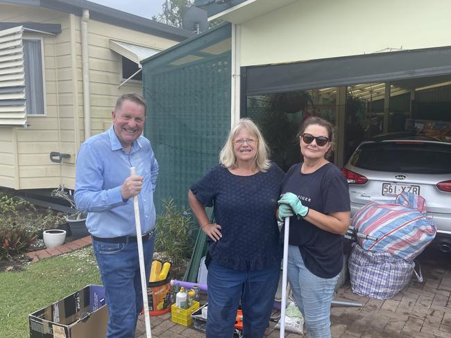Member for Hervey Bay David Lee at Sugar Coast Village on Monday.