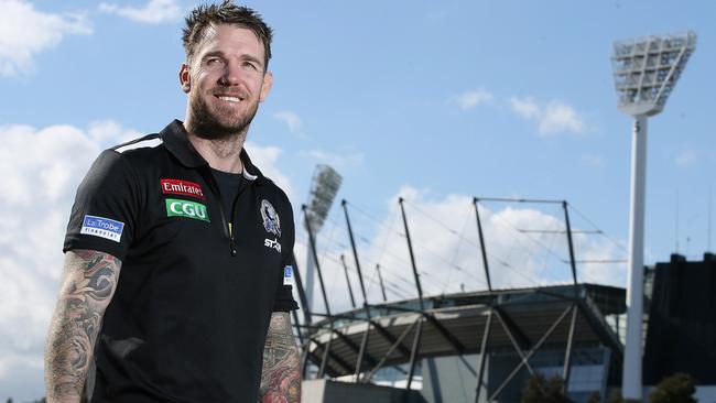 Dane Swan has retired from the AFL. Picture: Michael Klein