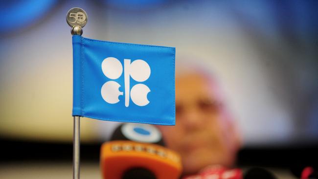 Fears of a fresh round of supply cuts by OPEC+ countries pushed energy stocks into the green on Monday, offsetting an otherwise lacklustre trading session. Picture: Joe Klamar / AFP