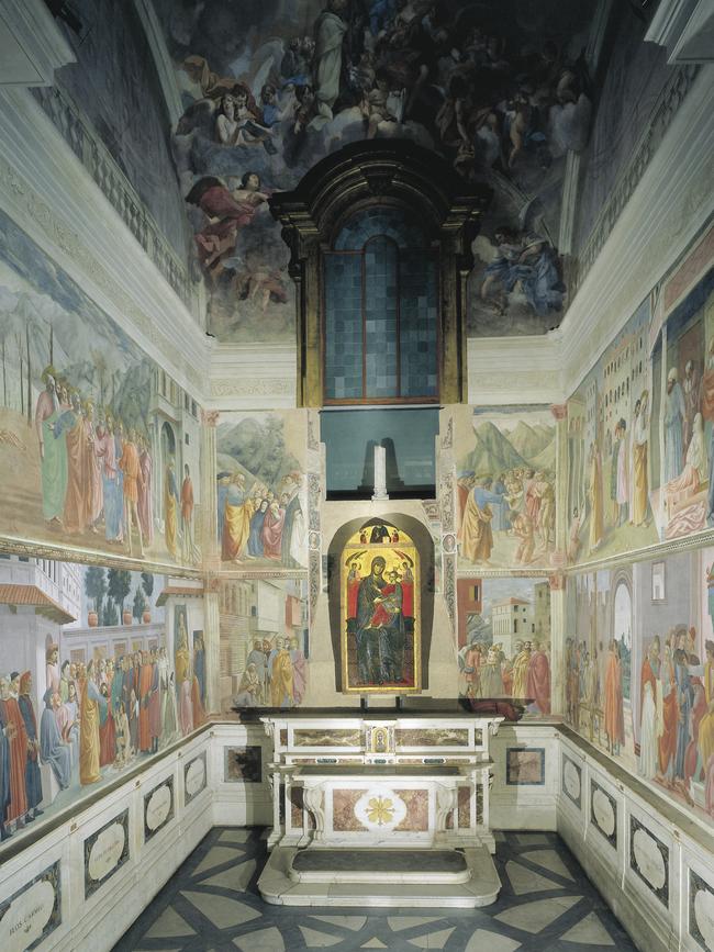 Brancacci Chapel, Church of Santa Maria del Carmine, Florence. Italy, 15th century. Picture: DeAgostini/Getty Images
