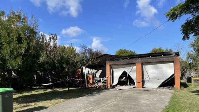 The home in Winchelsea which was the target of Stocks’ arson attack.