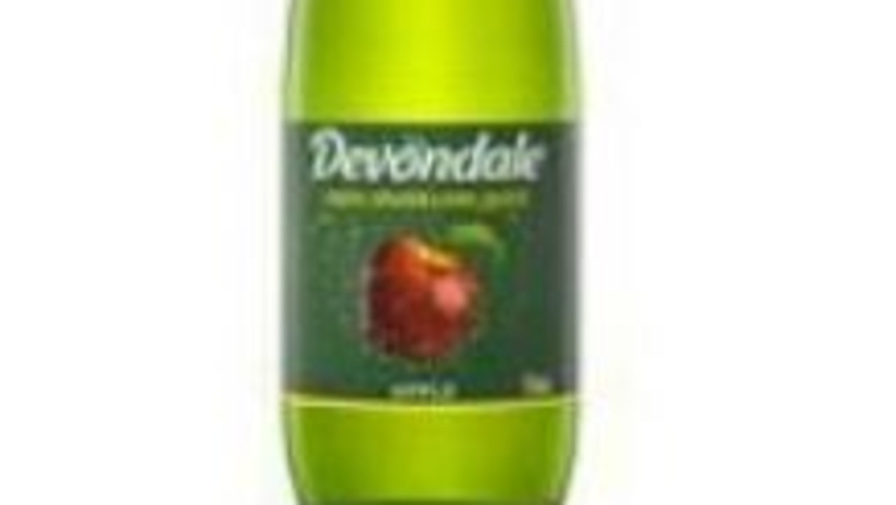 Devondale has recalled 100 per cent sparking Apple Juice 750ml sold at Coles.