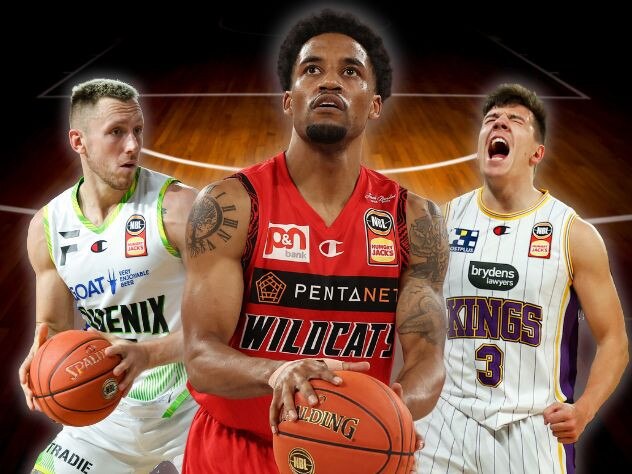 Three star players in the NBL