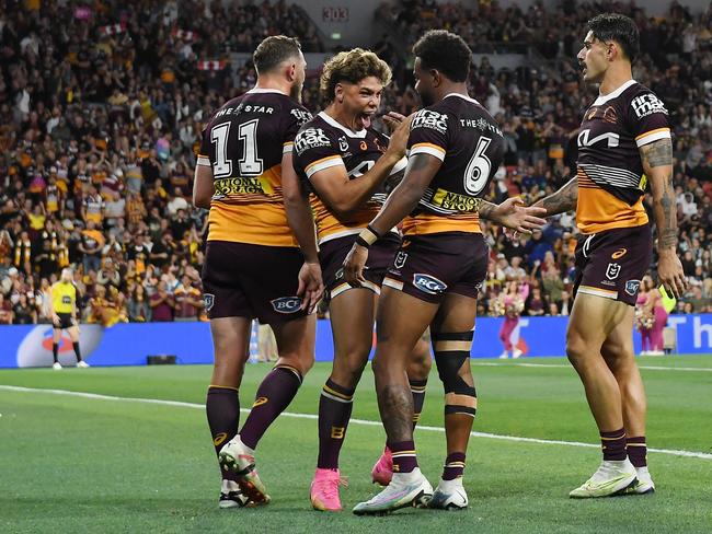 Bookies will be around $40 million better off collectively if the Broncos win the NRL Grand Final. Picture: Getty Images.