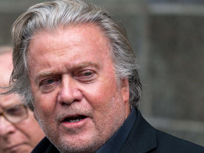 Steve Bannon, once close to Trump, said Kennedy would be an ‘excellent choice’ as the former president’s vice-presidential running mate. Picture: Getty Images/AFP