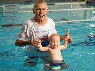 SWIMMING LESSONS: Kids Alive - Do the Five program ambassador Laurie Lawrence is encouraging swim schools to participate in the Learn2Swim Week 2019. Picture: Contributed