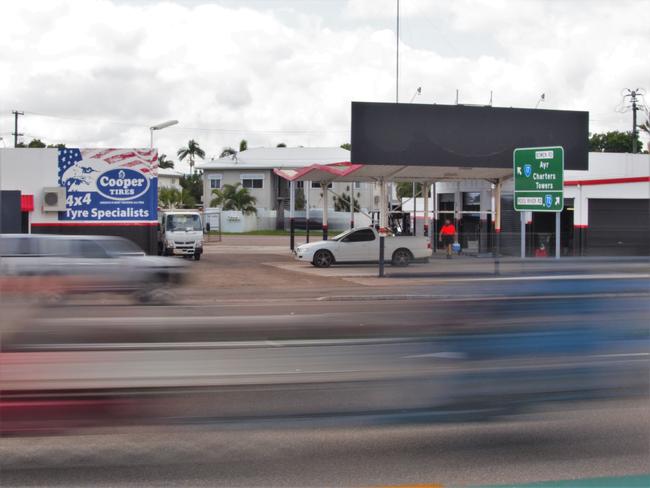 The site on Charters Towers Road which Otto's will use as a repair shop, and possibly another drive-through coffee store.