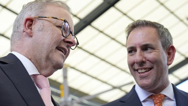 BRISBANE, AUSTRALIA - APRIL 29: Australian Prime Minister Anthony Albanese and the Treasurer, Jim Chalmers visit Sunnybank Market Square in the electorate of Moreton on April 29, 2025 in Brisbane, Australia. Photo by Asanka Ratnayake/Getty Images)