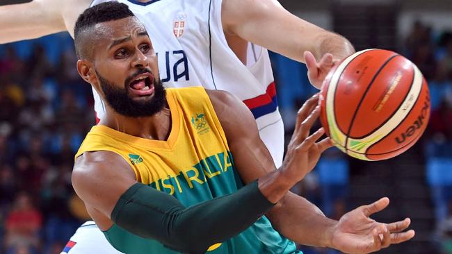 Australia's guard Patty Mills.