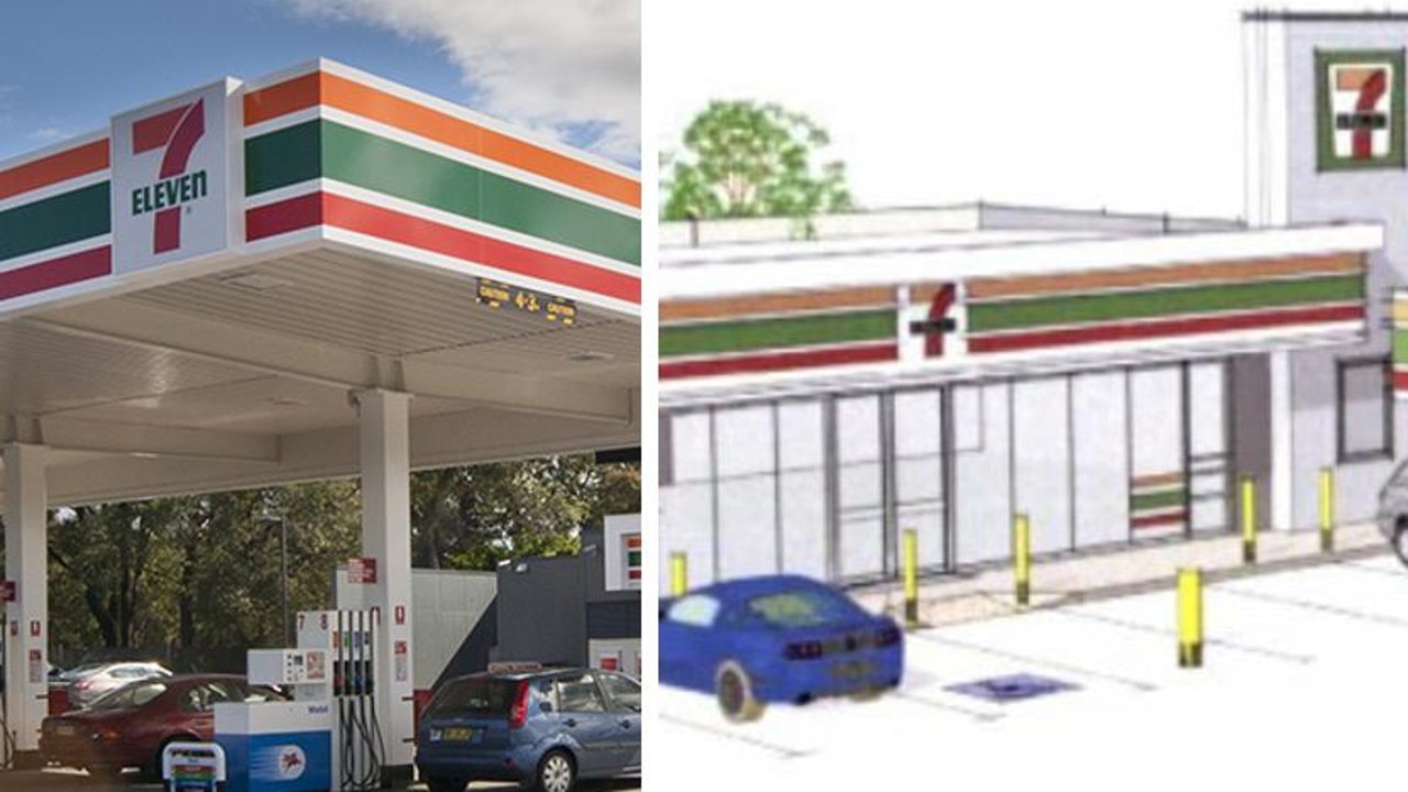 The first 7-Eleven service station under construction on the Southside is about a month off opening as the company searches for candidates to fill the jobs available.