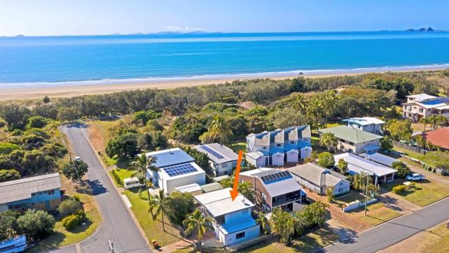 89 Todd Avenue, Yeppoon. At the end of a dead-end street it's the perfect weekend getaway within 100m of a pristine beach. Picture: Yeppoon Real Estate