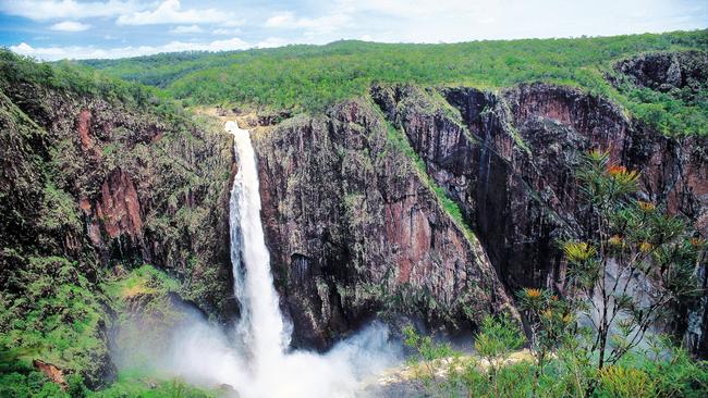 Wallaman Falls near Ingham, Hinchinbrook Shire. The State Government say it is working with traditional owners on the future of the Paluma to Wallaman Falls Trail. Picture: SUPPLIED