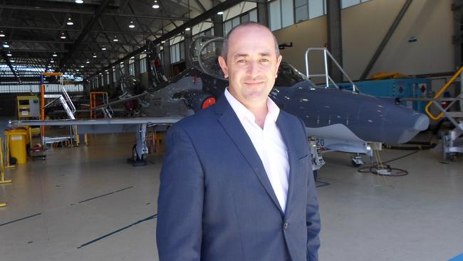 BAE Systems Australia's F-35 Joint Strike Fighter project manager Andrew Gresham.