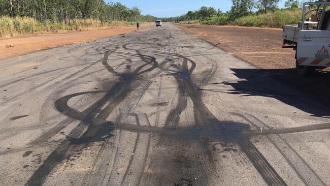 Fireys say doing burnouts on airstrips affects their ability to respond to bushfires.