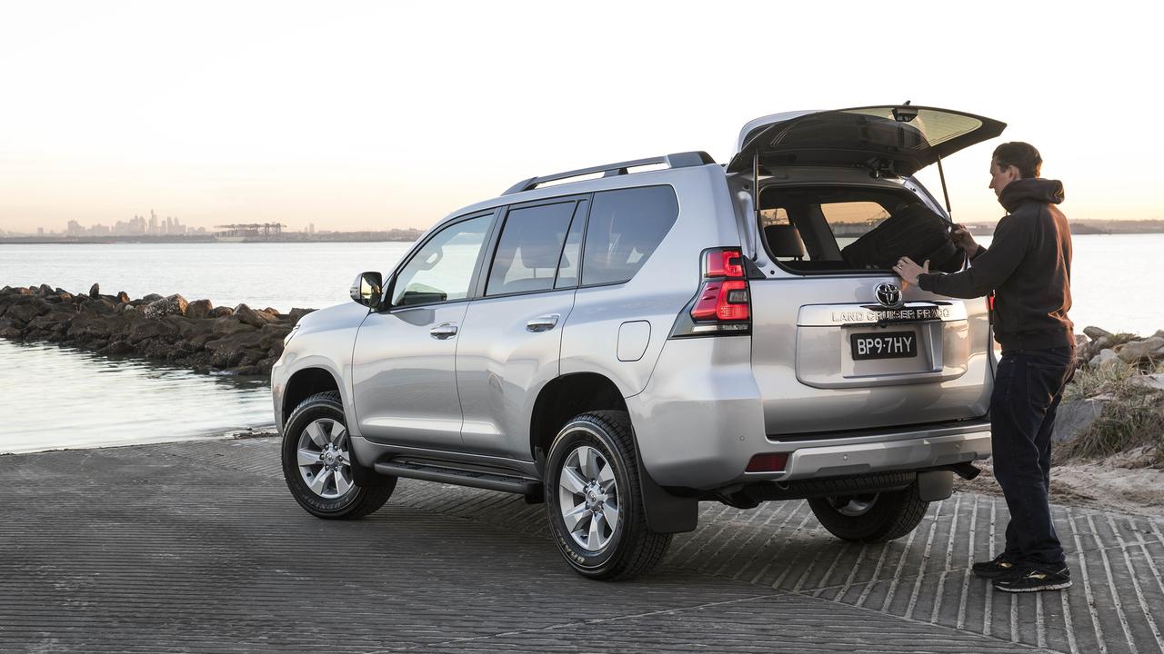 Toyota has added some vital safety equipment to its Prado four-wheel drive.