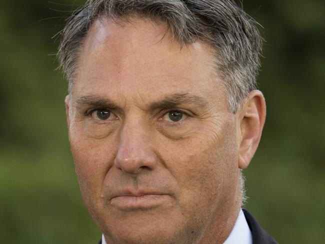 CANBERRA, AUSTRALIA - MAY 2: Acting Prime Minister, Richard Marles addresses the media at the Australian Defence Force Academy in Canberra. Picture: NCA NewsWire / Martin Ollman