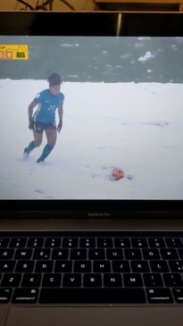 Aussie team forced to play in heavy snow during U20 Asia Cup clash in Uzbekistan