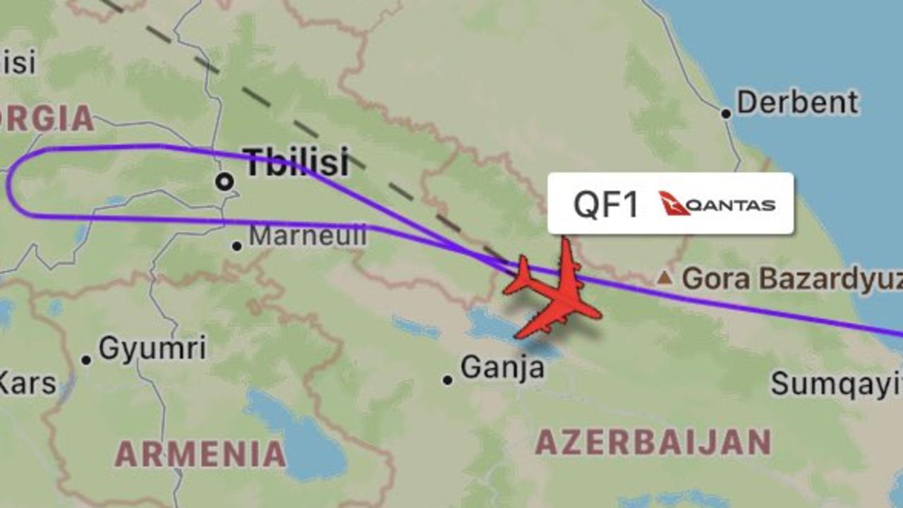 Bir Qantas uçağı Azerbaycan’da yere düştüğünde bir kadının kabusu