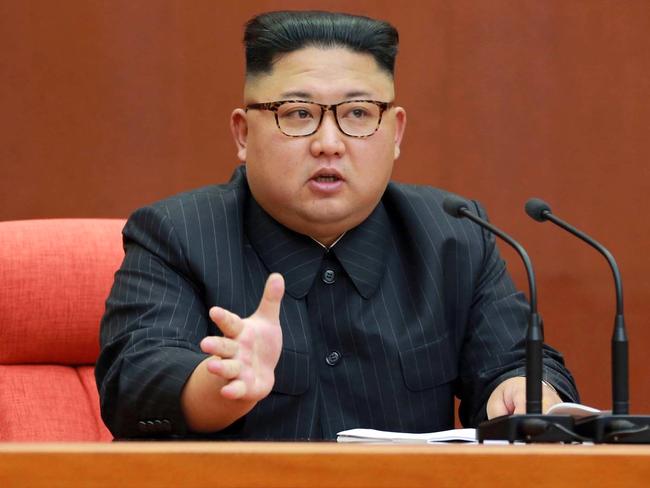 Kim Jong-un’s ballistic missile program has increased tensions between Beijing and Washington. Picture: KCNA/AP