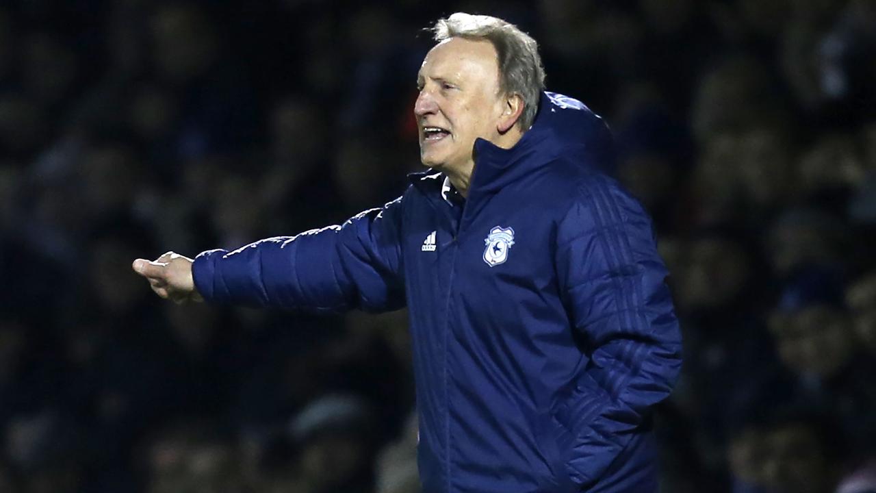 Cardiff City's English manager Neil Warnock