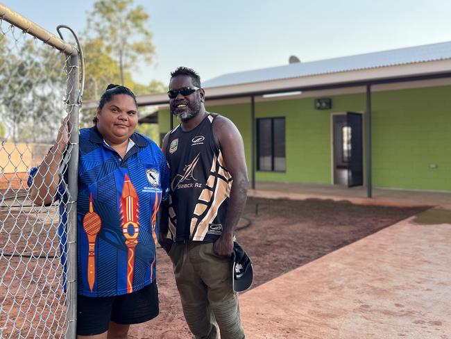 Milikapiti residents Jacinta Bennett and Dominic Brown will move into their newly built home next week.