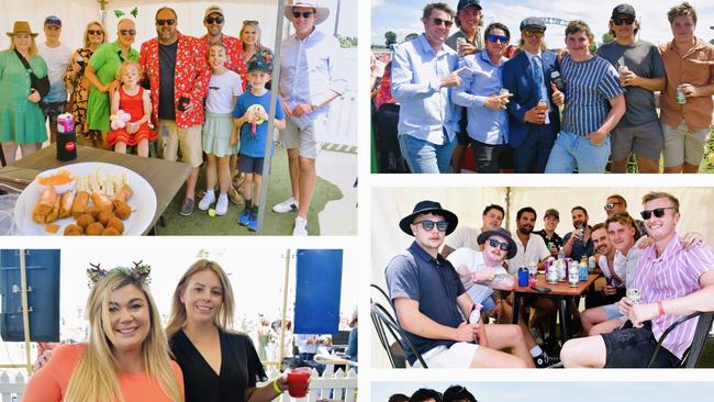 Punters and racegoers squeezed in one last race day before Christmas, where the Sale Turf Club hosted its very own festive-themed event, known as âCarols & Barrelsâ&#128;. Picture: Jack Colantuono