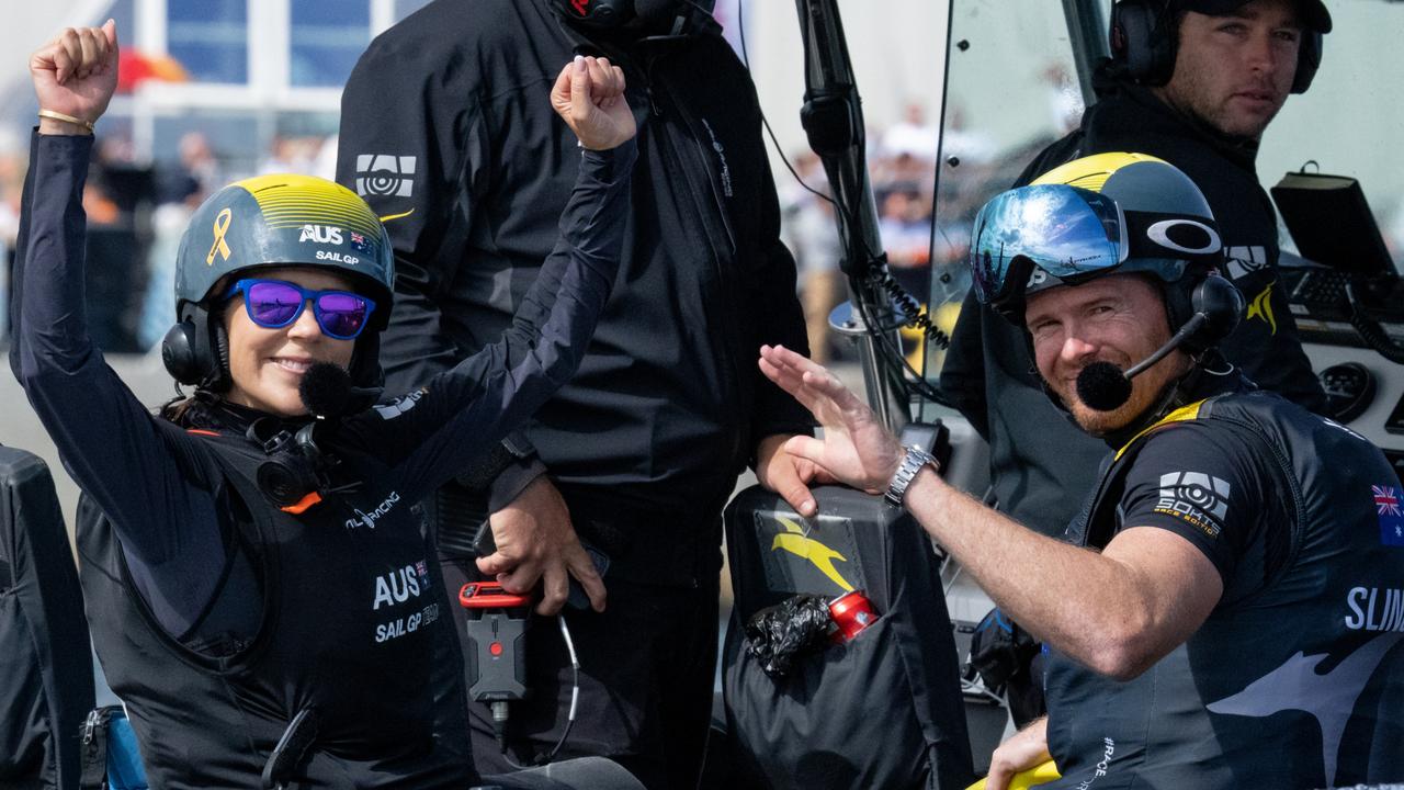 Mary is still a proud Aussie. Photo: Bob Martin for SailGP.