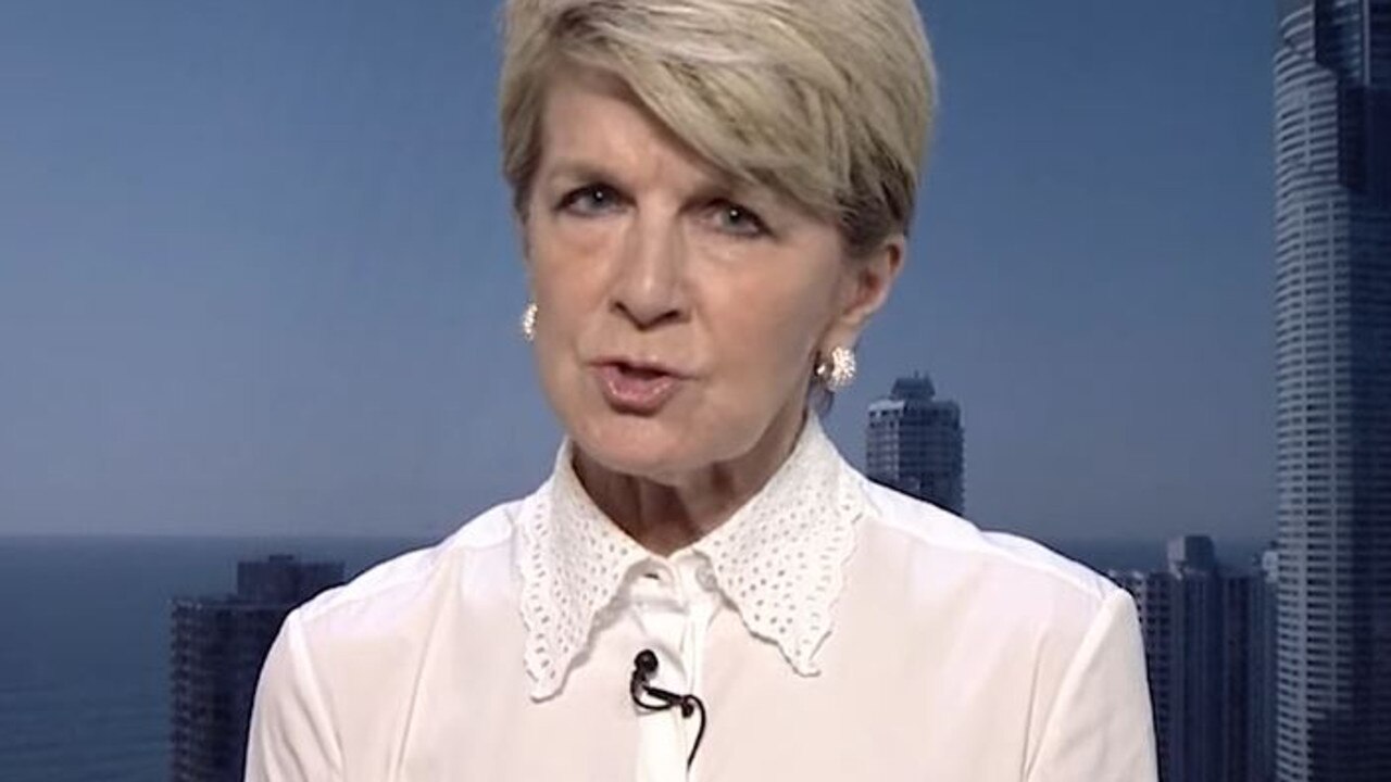 ANU Chancellor Julie Bishop has claimed vital security information was not passed onto the uni before the alleged campus attack. Picture: Today