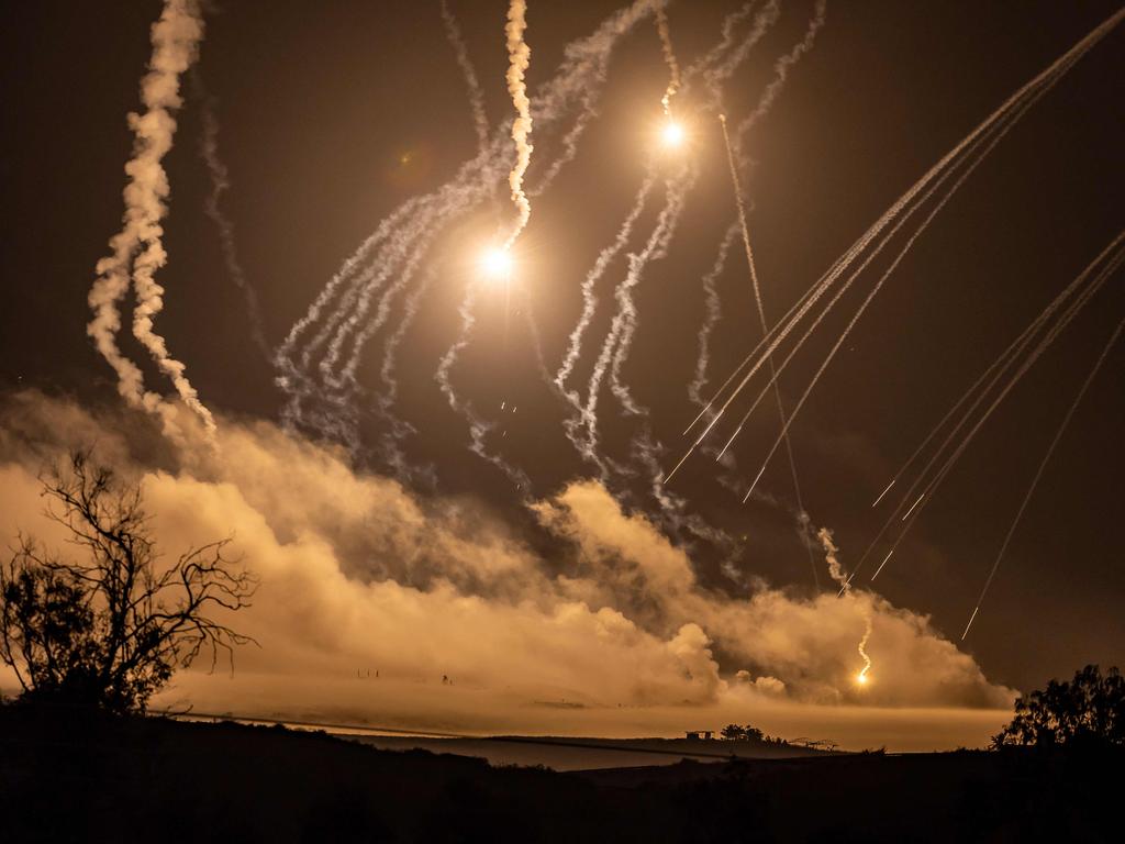 Apocalyptic live images of Gaza on Thursday night showed Israel intensifying its aerial bombardment of the territory.