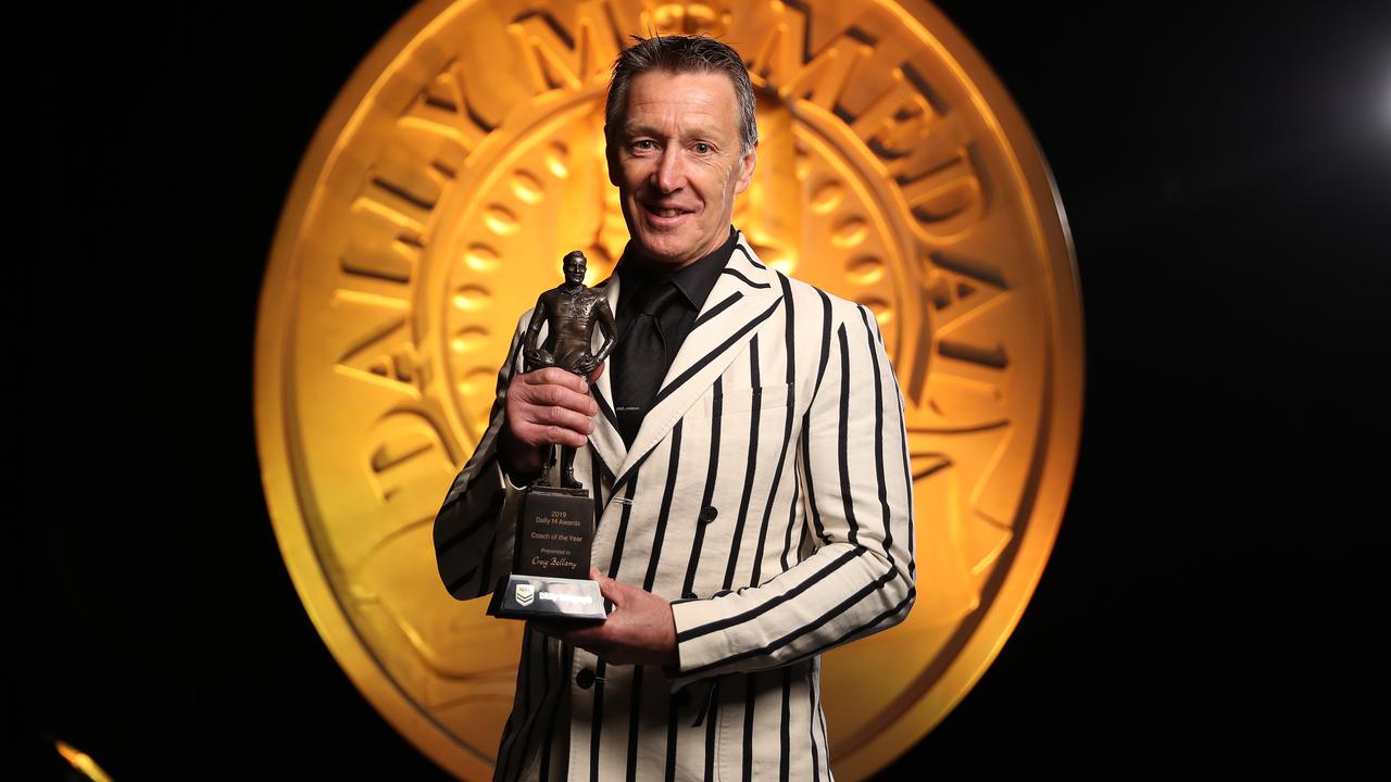 Craig Bellamy won the Dally M Coach of the Year.