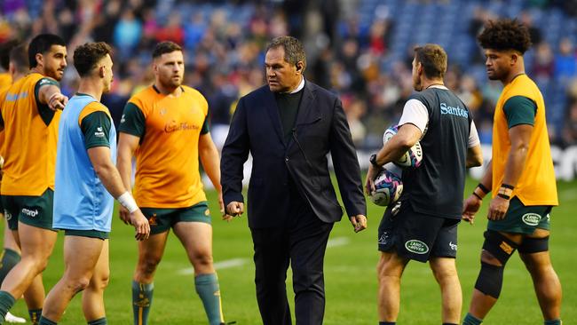 Dave Rennie had a horror record as Wallabies coach. Picture: Mark Runnacles/Getty Images.