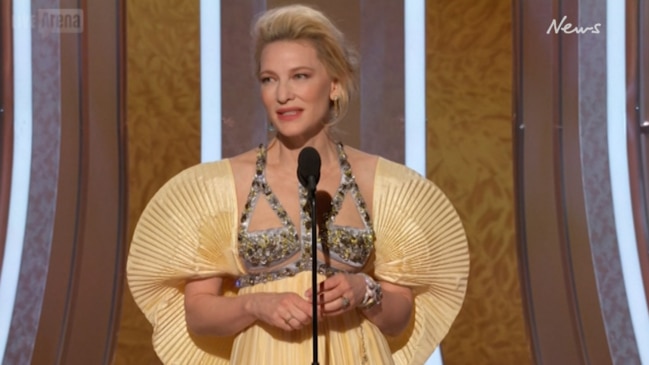 Golden Globes 2020: Cate Blanchett thanks Australian firefighters