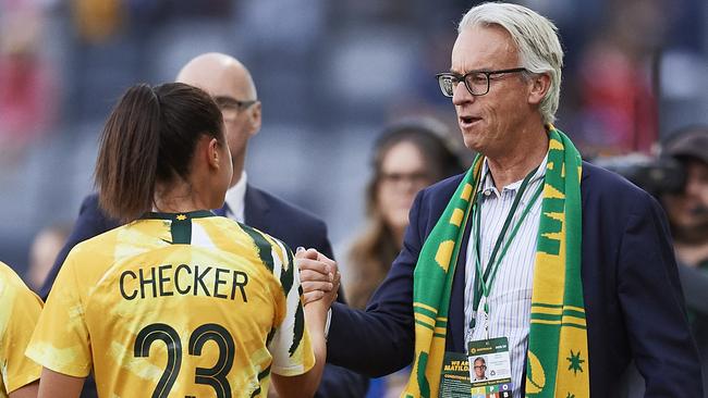 David Gallop hurt his finger putting on a shoe. Picture: Brett Hemmings/Getty