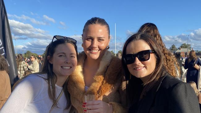 Women celebrating at Dubbo Kangaroos Rugby Club Ladies Day. Photo: Tijana Birdjan