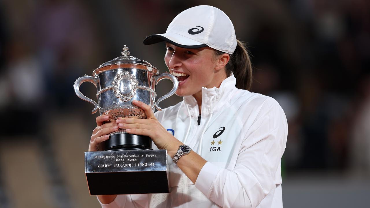 Iga Swiatek was unstoppable at Roland Garros. (Photo by Clive Brunskill/Getty Images)