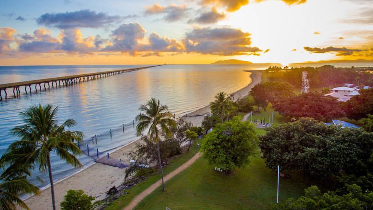 The Lucinda sunrise pictured from Borello Park. Picture: Kyle Thomson