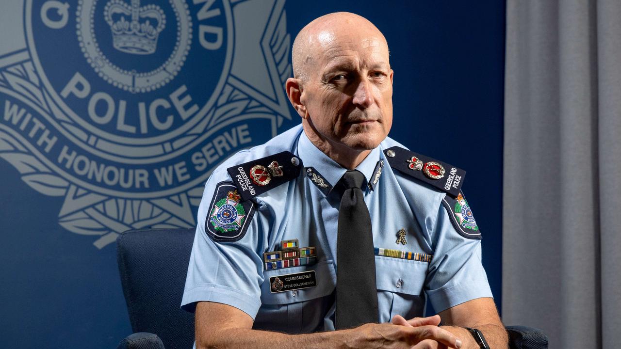 Queensland Police Commissioner Steve Gollschewski. Picture: Richard Walker