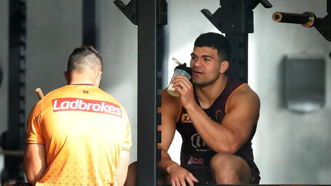 The Bulldogs have been chasing the Broncos star players, including David Fifita. Photographer: Liam Kidston.