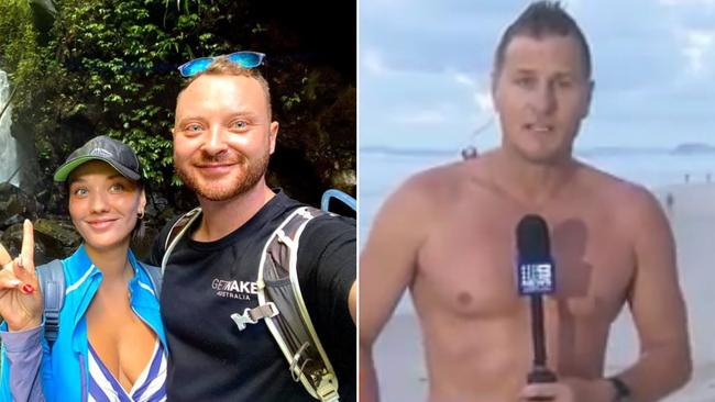 Jake Jacobs and Julia Boika tragically drowned on the Gold Coast. TV weatherman Luke Bradnam spotted Mr Jacobs’ body in the surf.