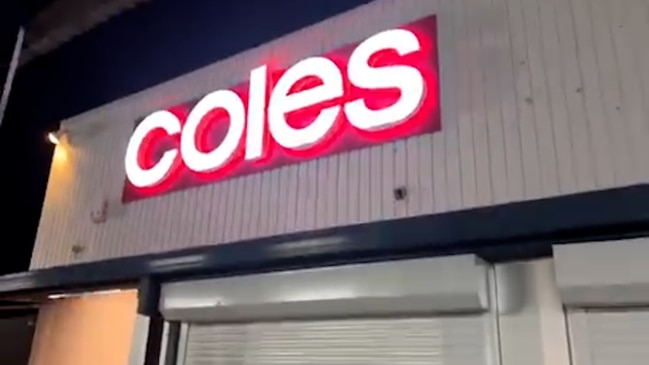 Industrial shutters installed at Coles in Alice Springs