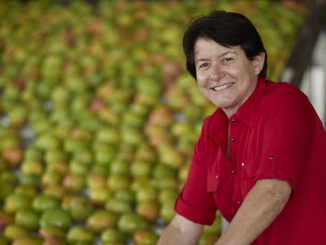 Marie Piccone from Manbulloo Mangos is the largest grower of Kensignton Pride fruit in Australia.