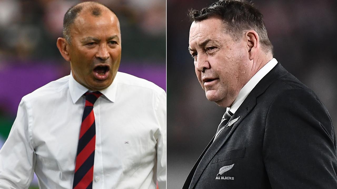 Eddie Jones and Steve Hansen are set for battle in the final four.