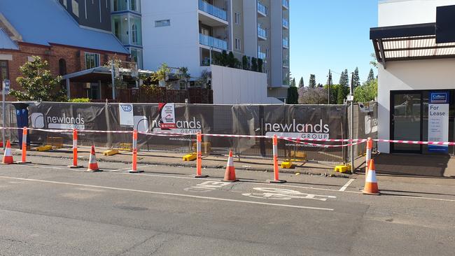 Work starts at the old Amigo's site in the Toowoomba CBD.