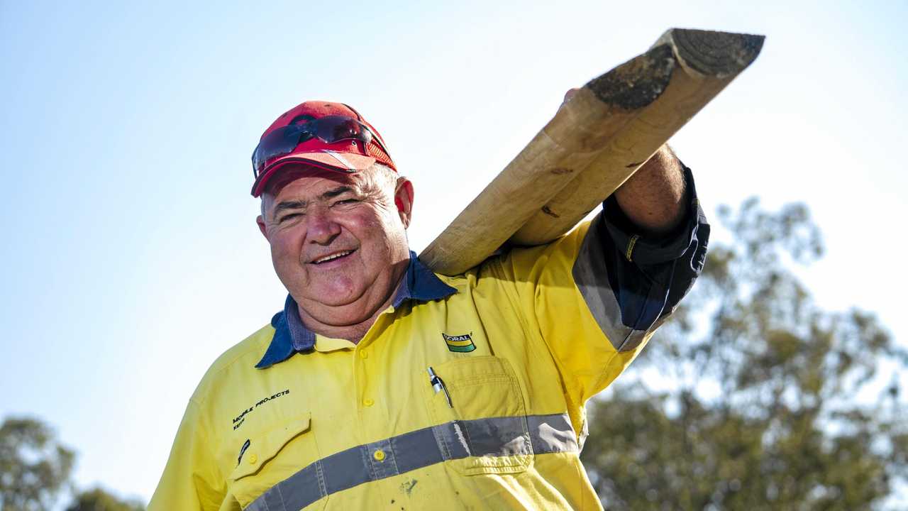 HELPING OUT: Lockyer Valley's Keith Edwards will be volunteering with Habitat for Humanity. Picture: ALI KUCHEL