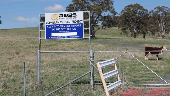 The McPhillamys gold mine near Orange in NSW could have created jobs in the area. Picture: Rohan Kelly