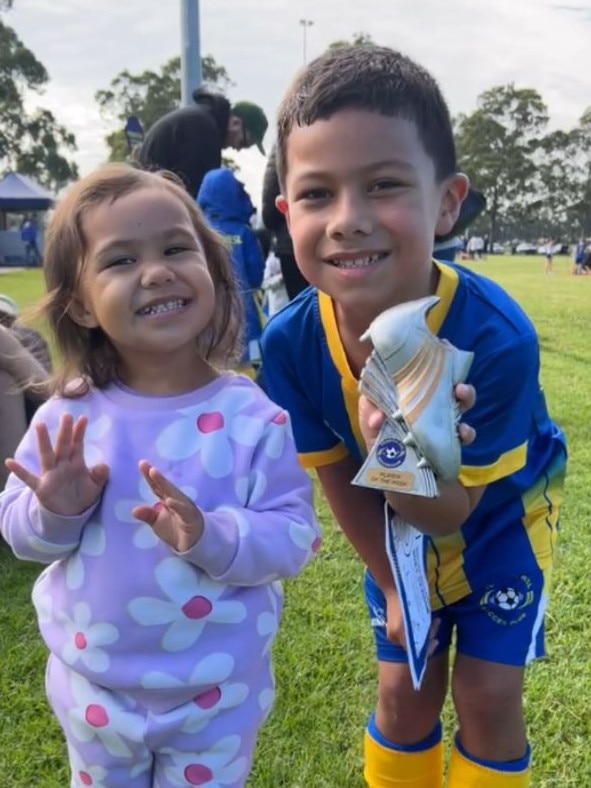 Luai's son Israel is switching to rugby league this year.