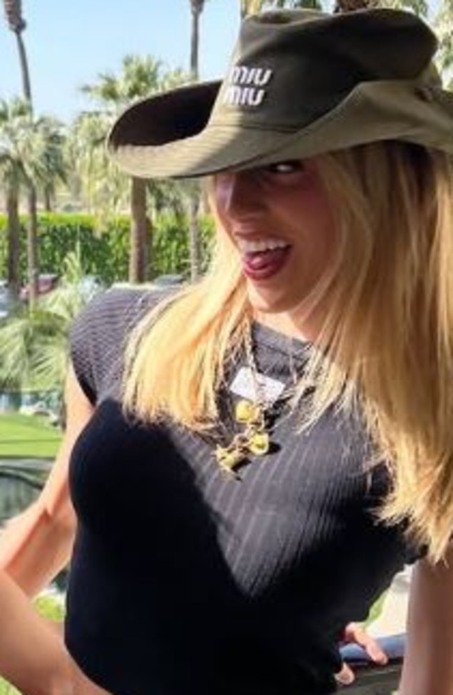 Jaydn Xavier, an influencer who boasts 1.2 millon followers, was a guest of the brand Elf for Stagecoach. Picture: Instagram/Jadyn Xavier